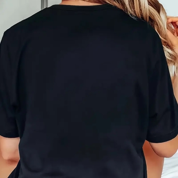 Black Top T Shirt 33.5_35.5" - Picture 3 of 3